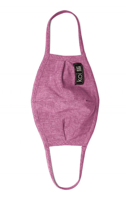 Classics A159 Fashion Mask 1-pc Heather Azalea Pink