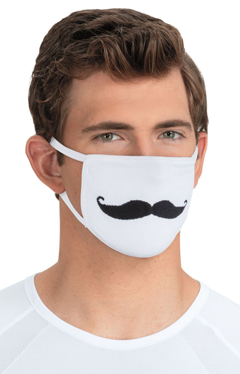 Classics A165 Fashion Mask 1pc Mustache