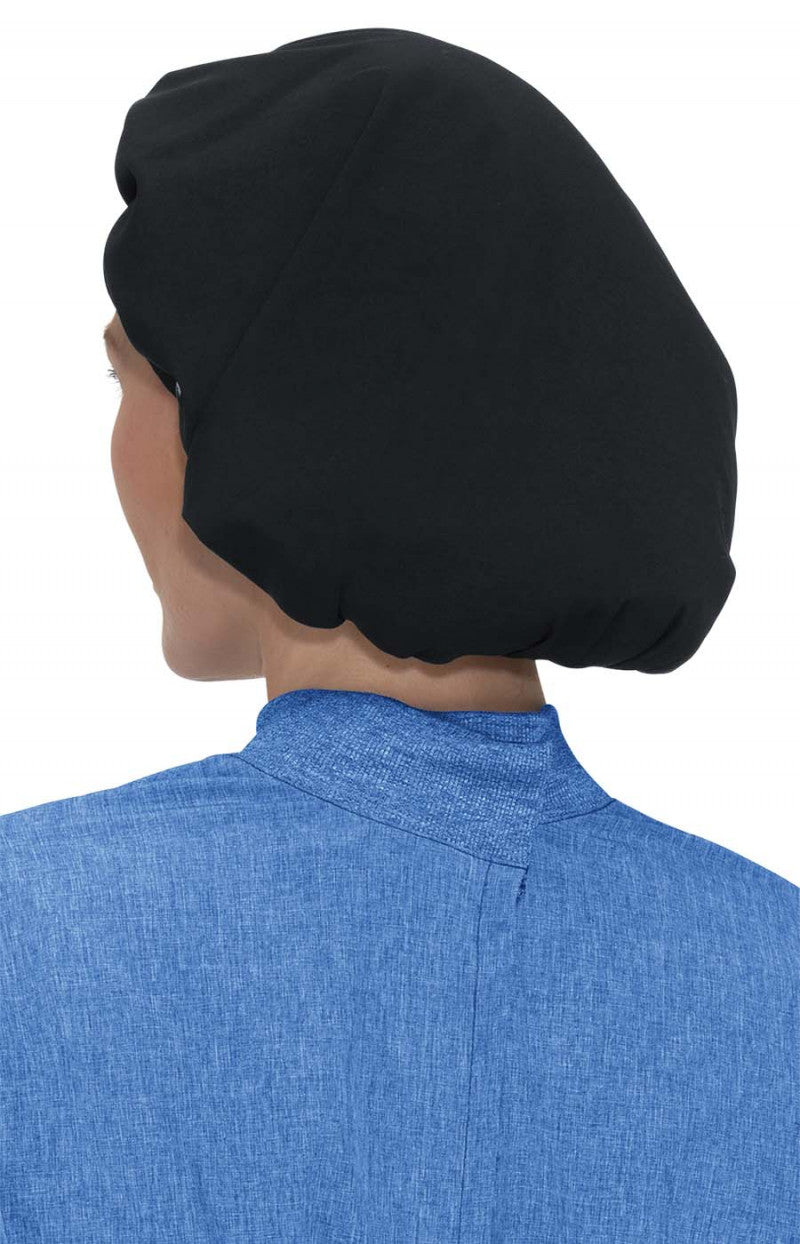 Essentials A174 Bouffant Cap Black