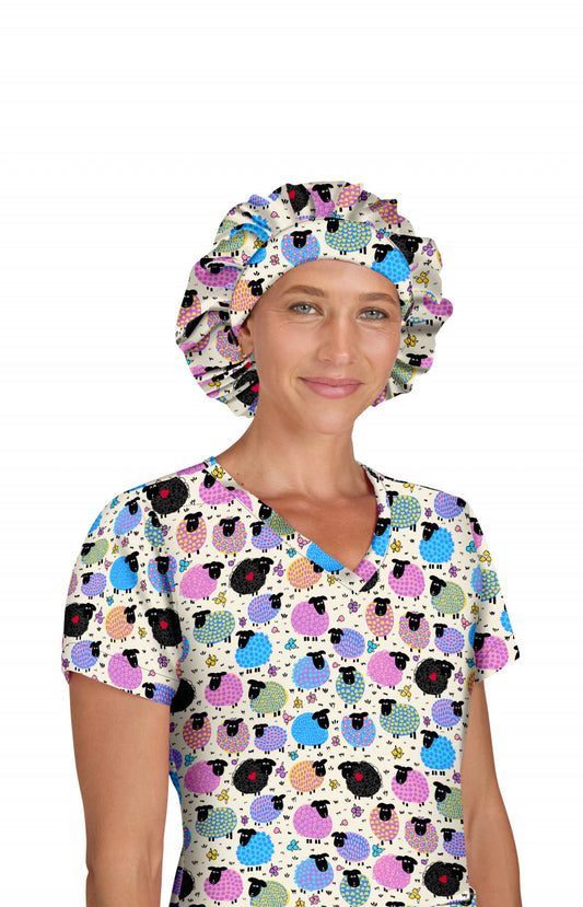 Artist Series A174PRA Bouffant Cap Find the Black Sheep