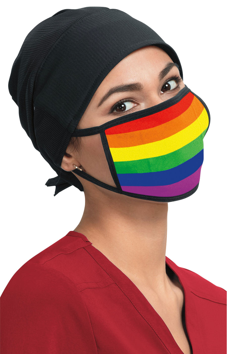 Classics A175 Knit Fashion Mask Rainbow