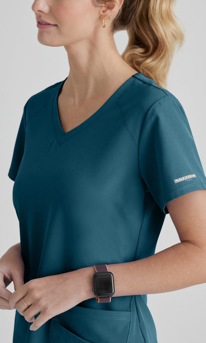 Skechers SK101 Breeze Scrub Top Bahama