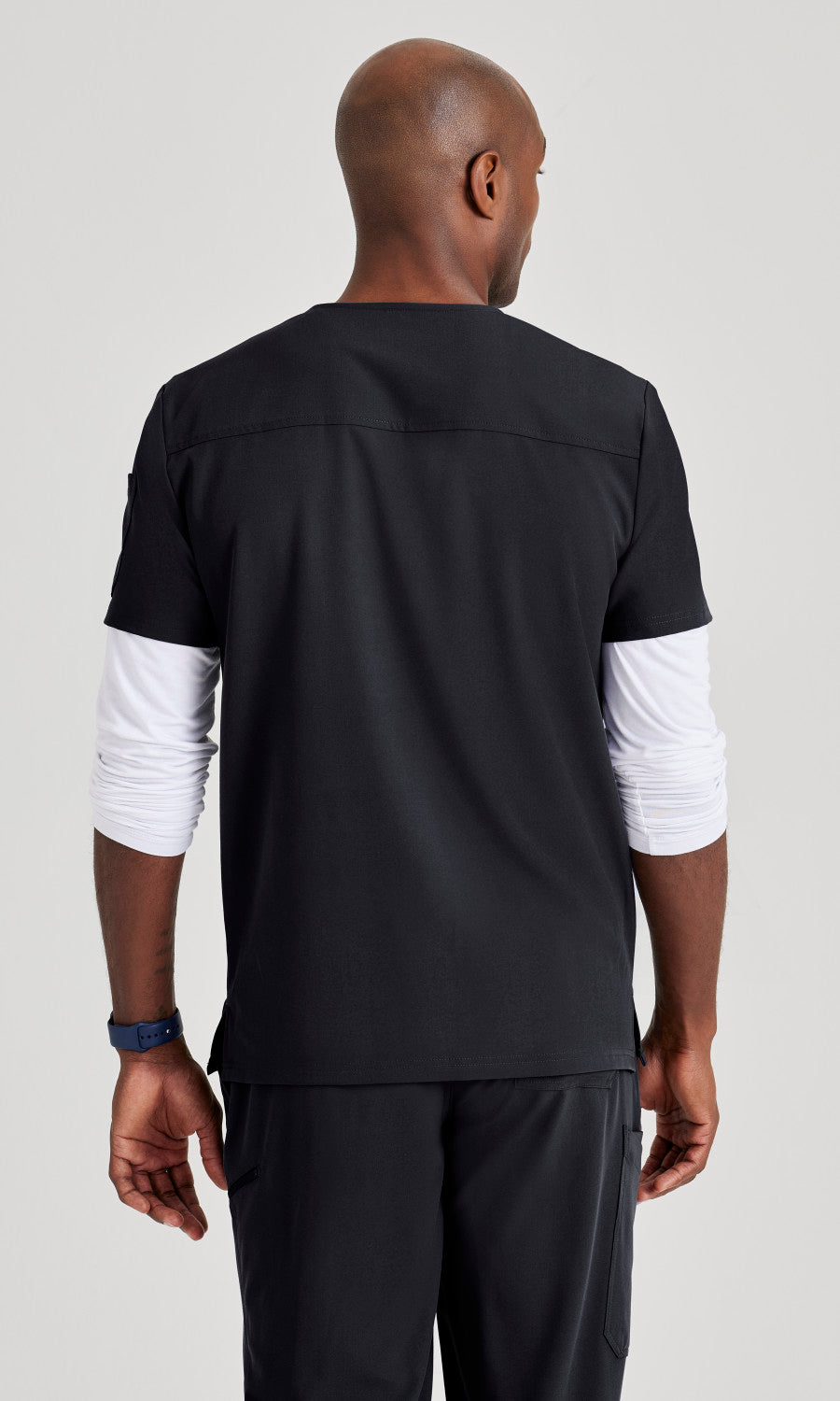 Barco Unify BUT153 Rally Scrub Top Black