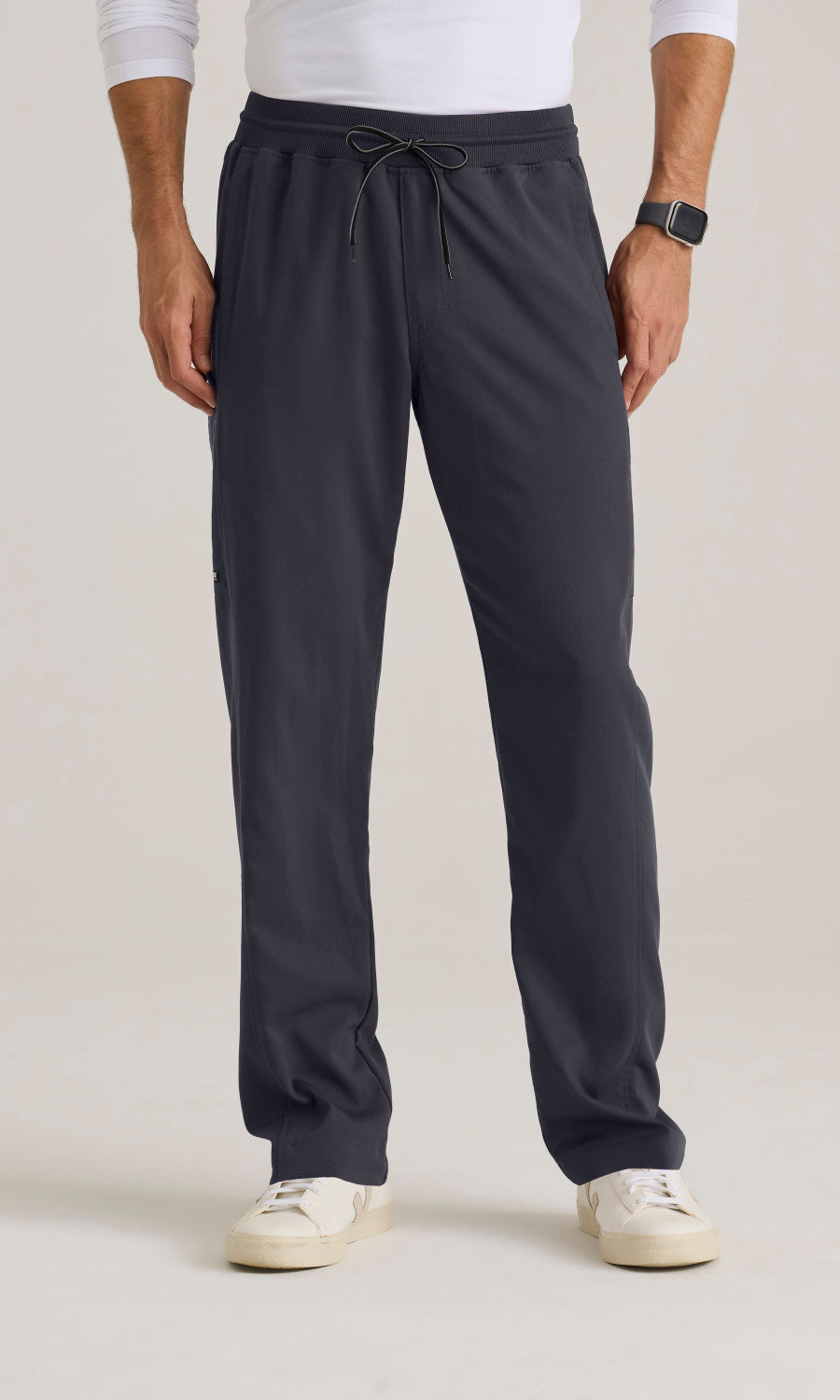 Grey's Anatomy Stretch GRSP617 Hudson Scrub Pants Steel