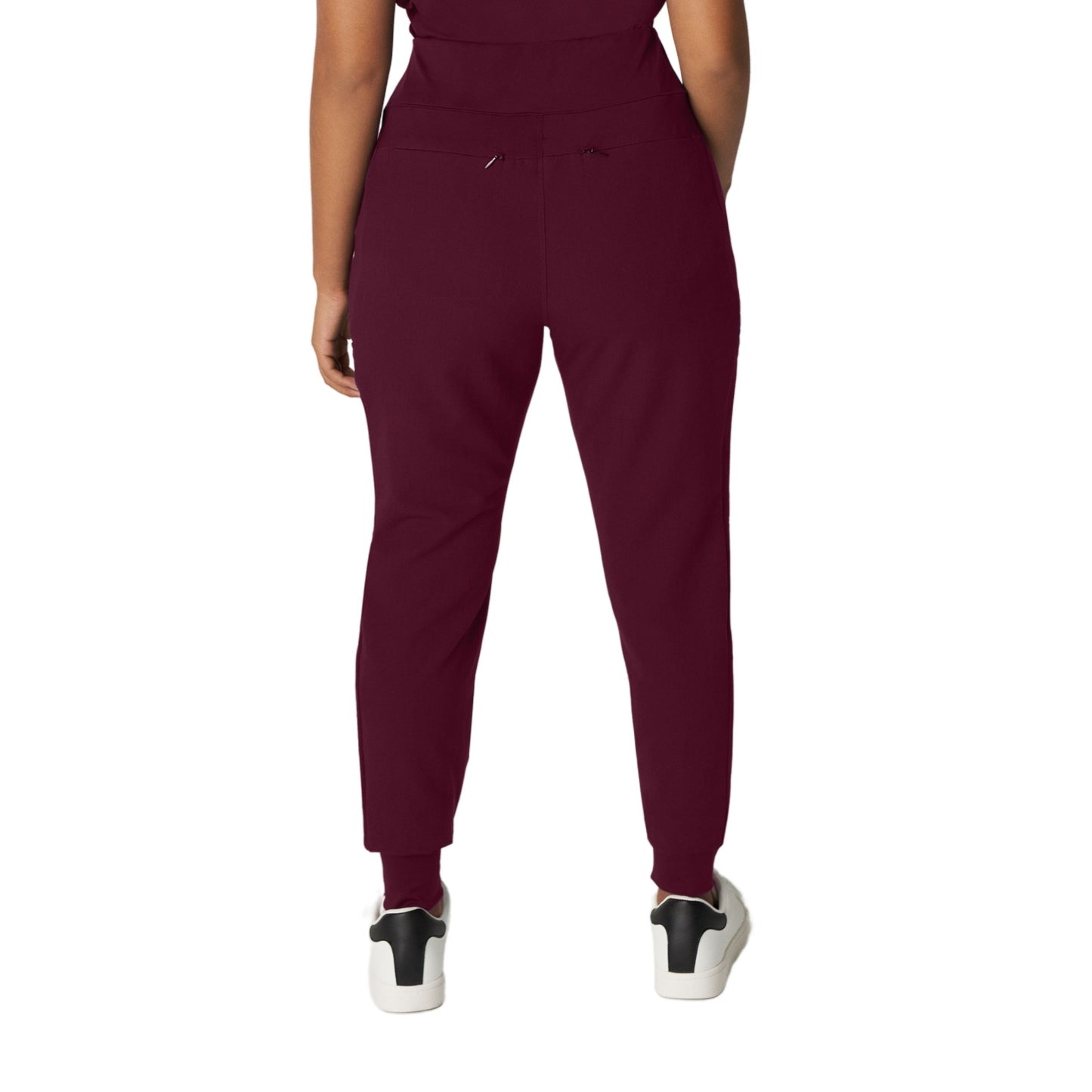 V-Tess WB410 Women's Jogger Scrub Pants Wine Image