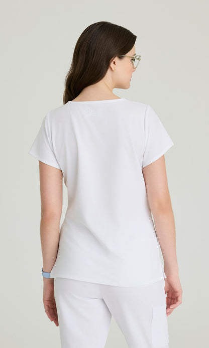 Barco Unify BUT167 Purpose Scrub Top White