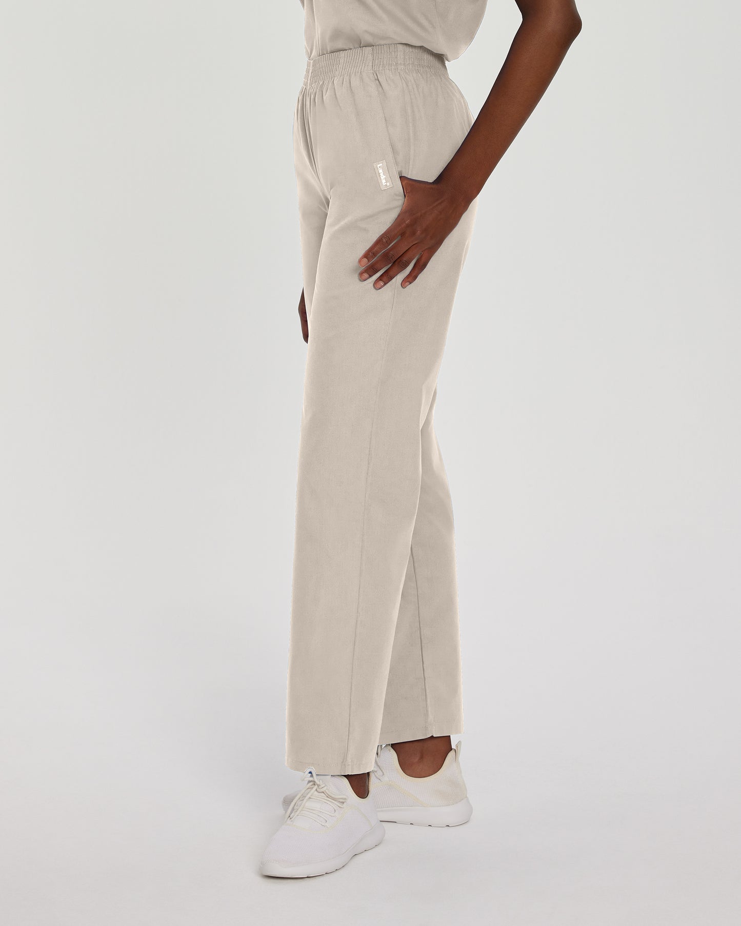 Essentials 8327 Women's Scrub Pants Sandstone Image