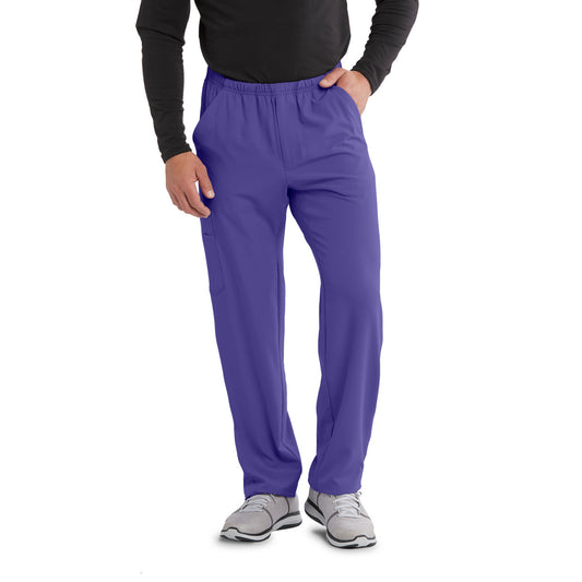 Skechers SK0215 Structure Scrub Pants New Grape Model Image Front | Barco