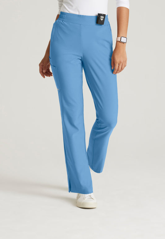 Greys Anatomy Evolve GSSP627 Cosmo Scrub Pants Ciel Blue