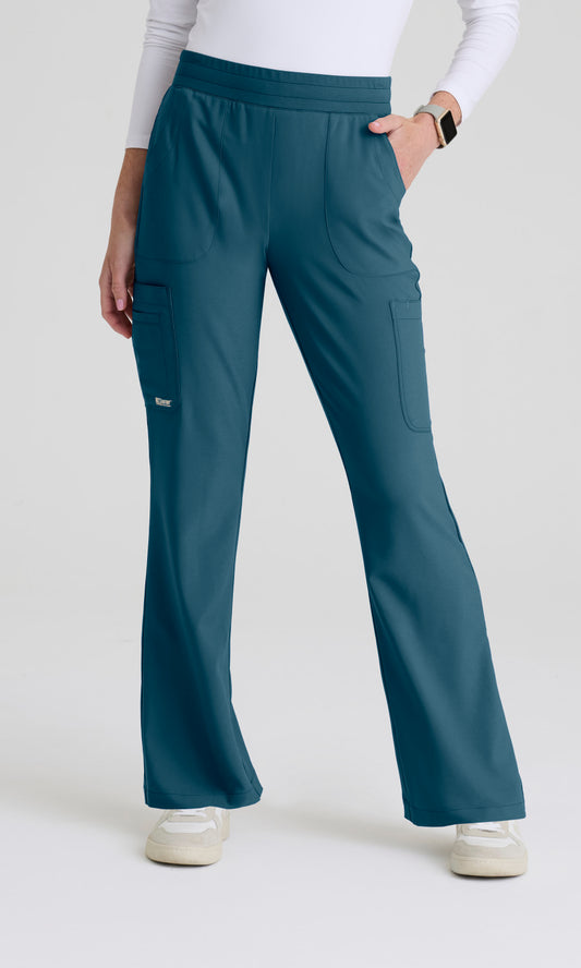 Grey's Anatomy Evolve GSSP729 Women's Sky Pant in Bahama by Barco Model Image Front
