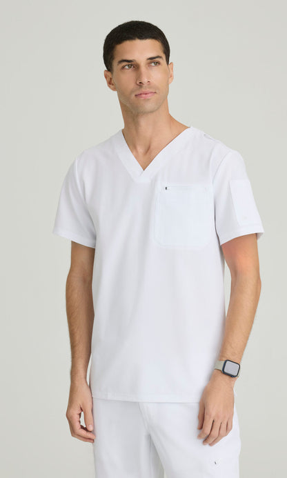 Barco Unify BUT153 Rally Scrub Top White
