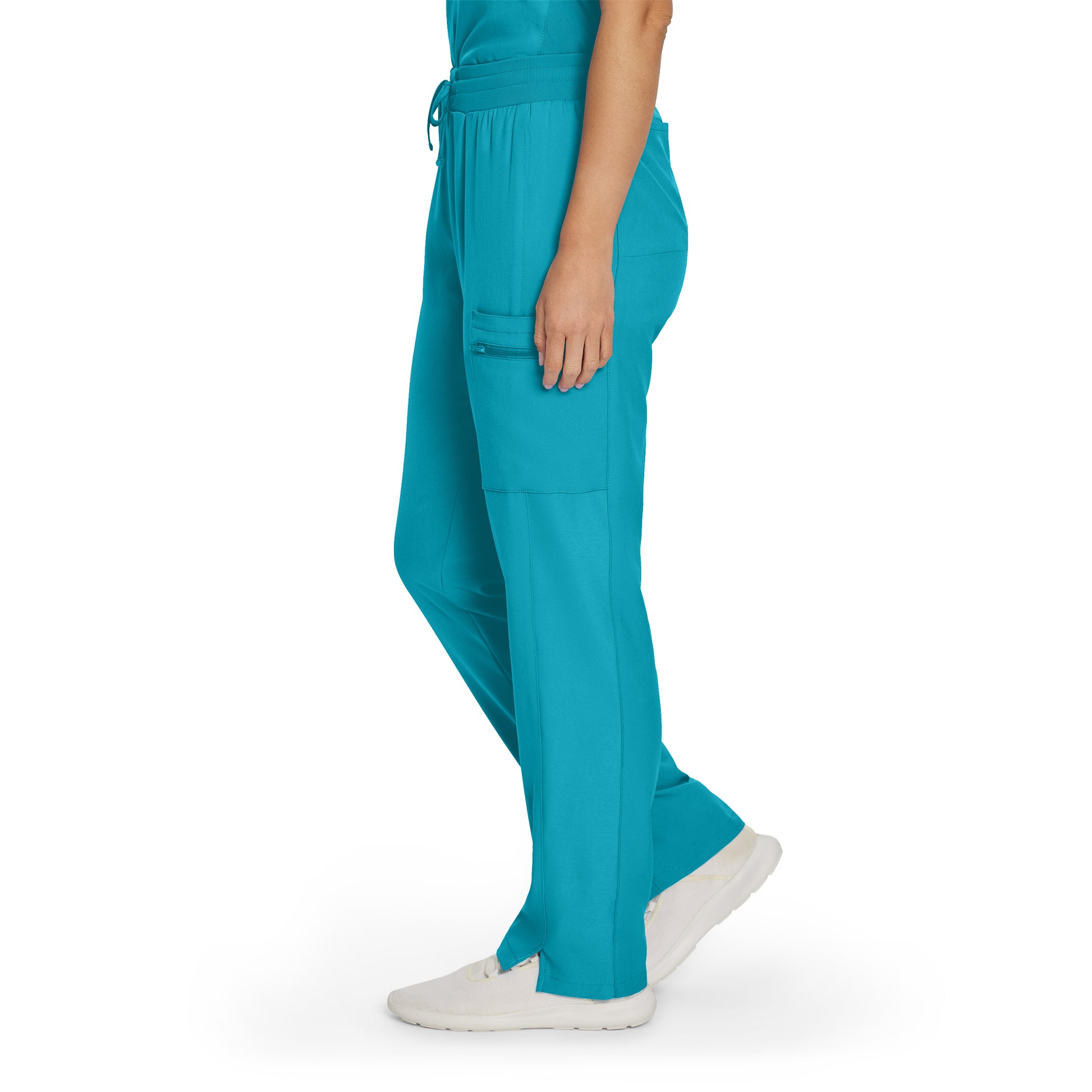 Forward LB400 Women's Cargo Scrub Pants Teal Image