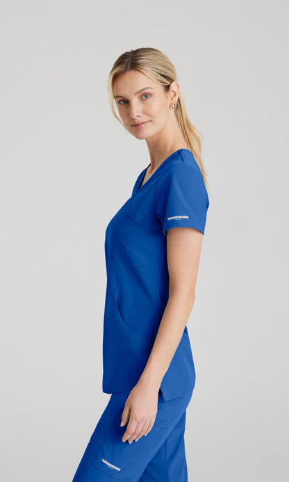 Skechers SK102 Reliance Scrub Top Galaxy