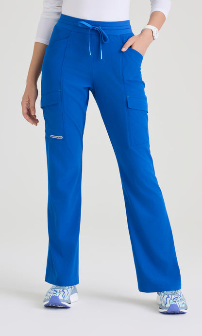 Skechers SKP733 Women's Reward Pant in New Royal by Barco Model Image Front