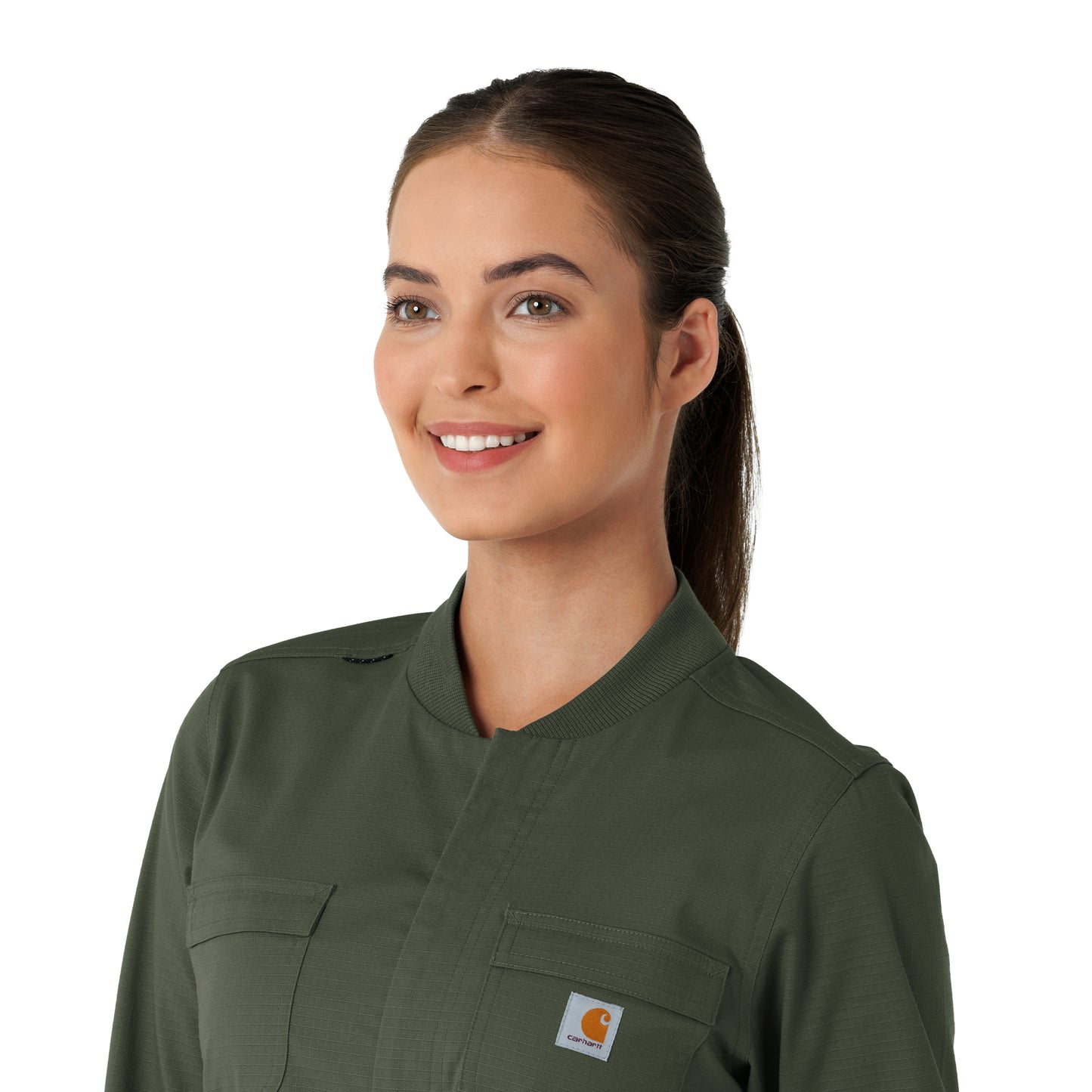 Rugged Flex C21418 Women's Ripstop Coverall Olive