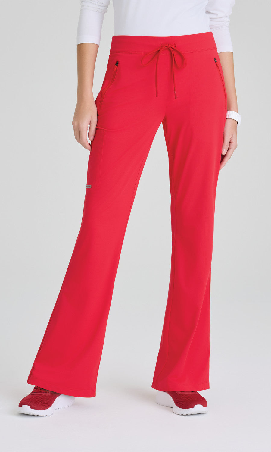 Skechers Slip-ins SKP656 Women's Glide Knit Flare Pant in Hero by Barco Model Image Front