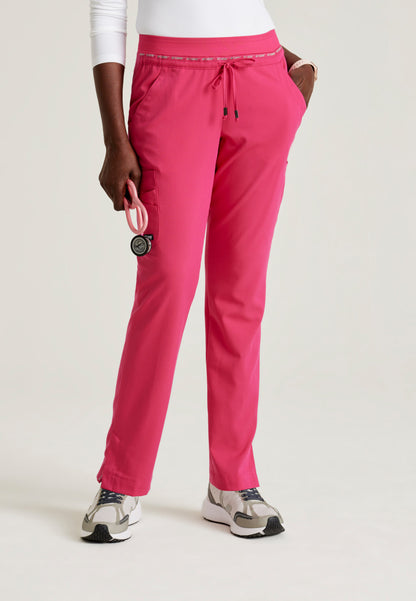 Greys Anatomy Stretch GRSP526 Serena Scrub Pants Vibrance Pink