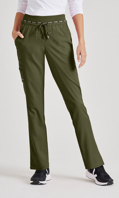 Grey's Anatomy Stretch GRSP526 Serena Scrub Pants Olive