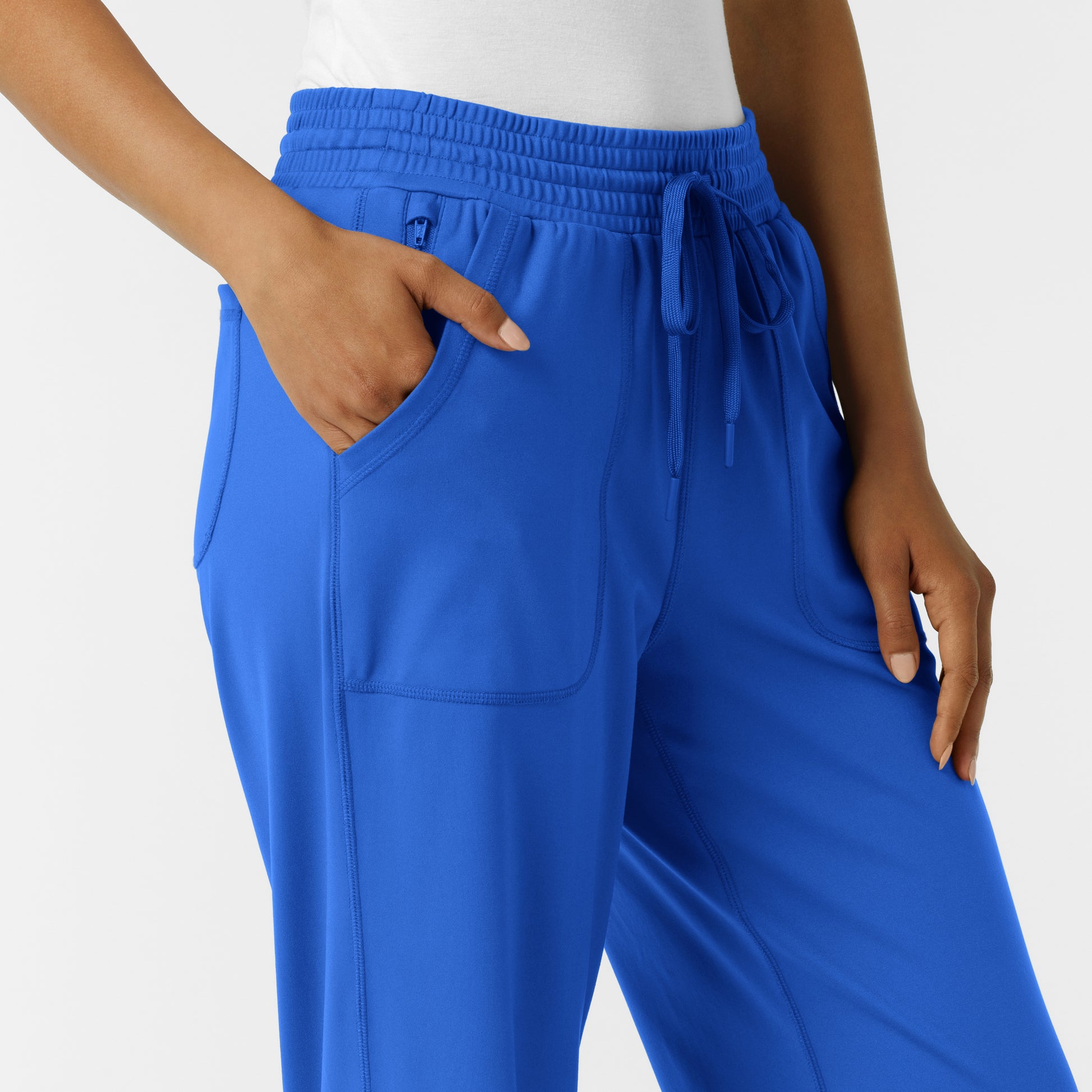 RENEW Knit 5559 Women's Wide Leg Scrub Pants Royal