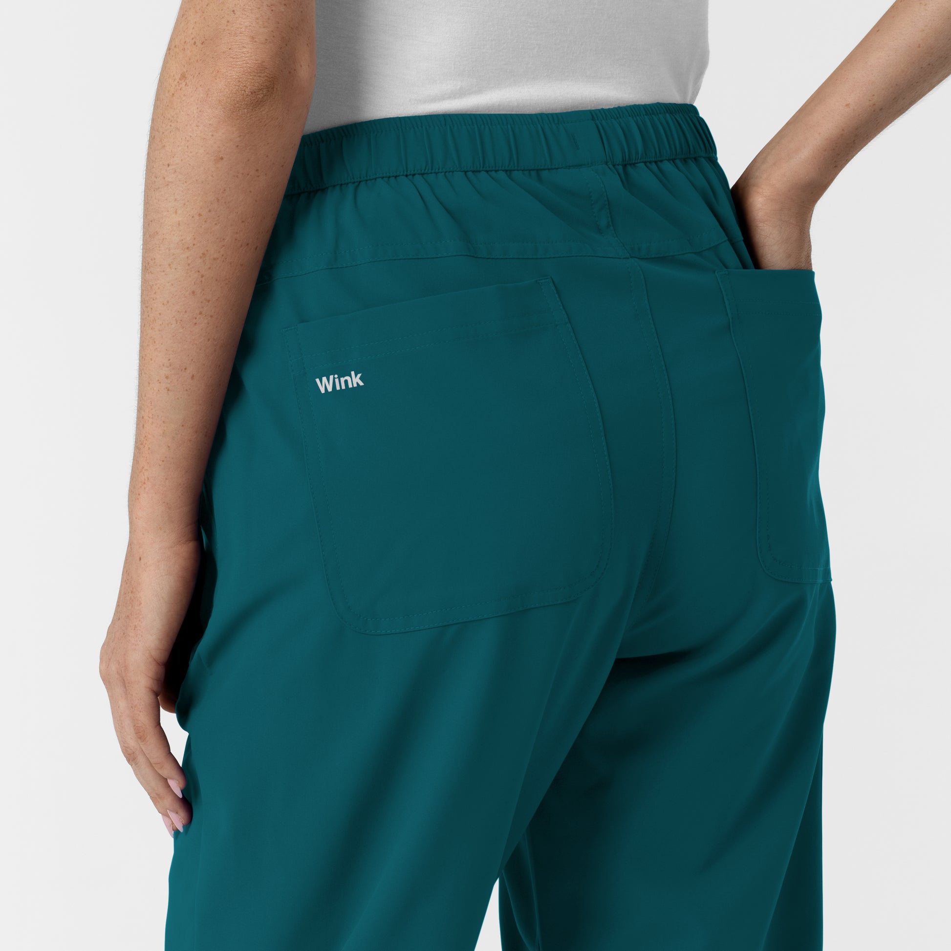 NURTUR 5280 Women's Slim Leg Scrub Pants Caribbean