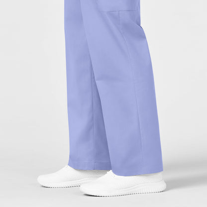 WonderWORK 503 Men's Cargo Scrub Pants Ceil Blue Model Image Alternate | Wink