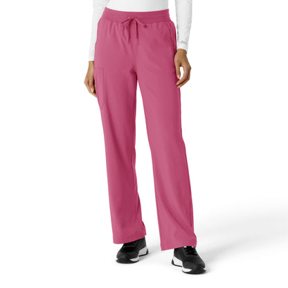 Force Cross-Flex C53310 Women's Boot Cut Scrub Pants Electric Fuschia