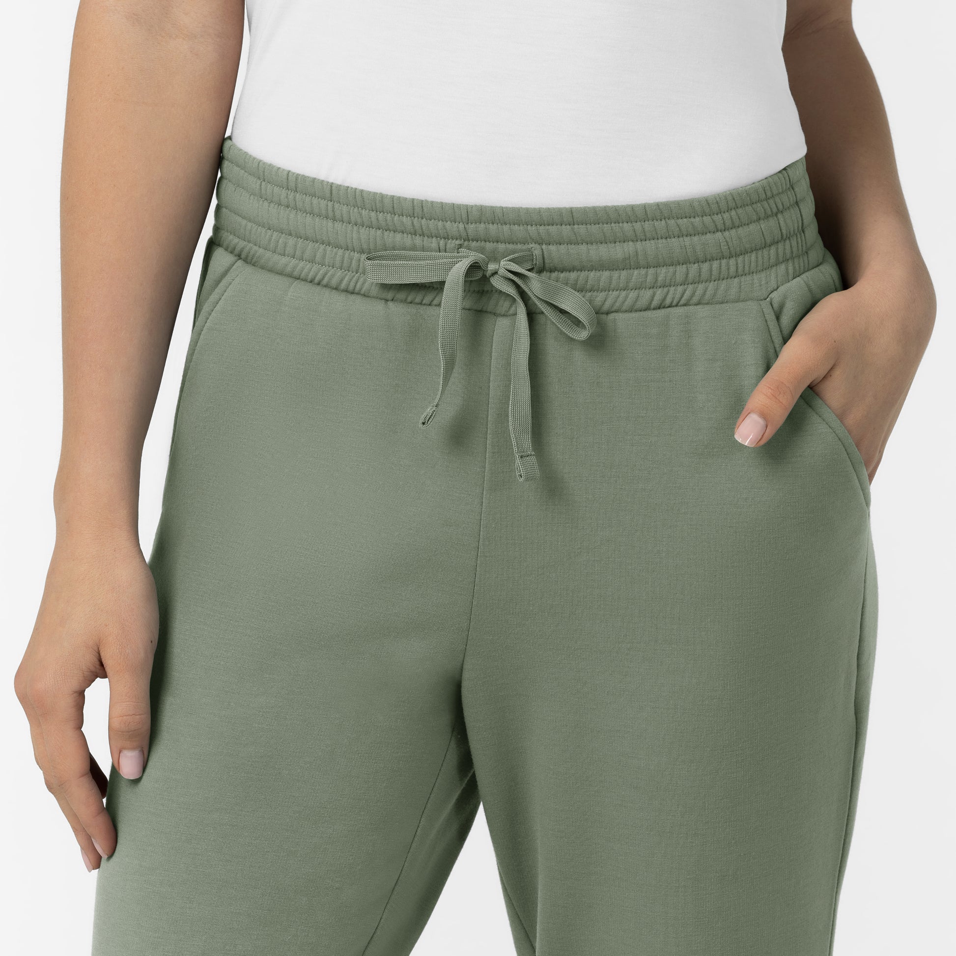 Unwind & Lounge 5289 Women's Slim Leg Pants Sage