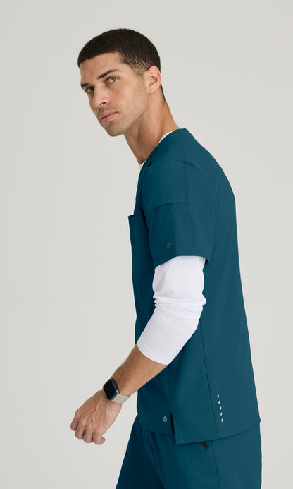 Barco One BOT195 Velocity Scrub Top Bahama