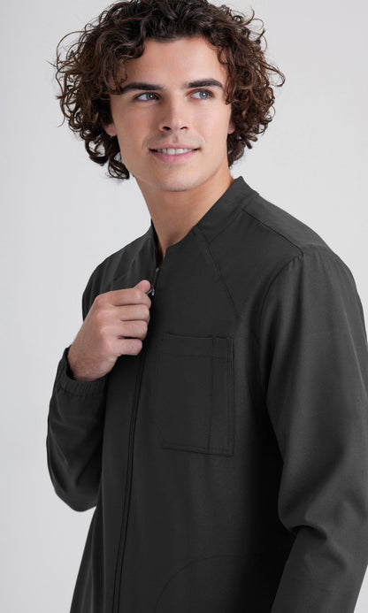 Cleveland Clinic Grey's Anatomy Evolve GSSW887 Cycle Scrub Jacket Black