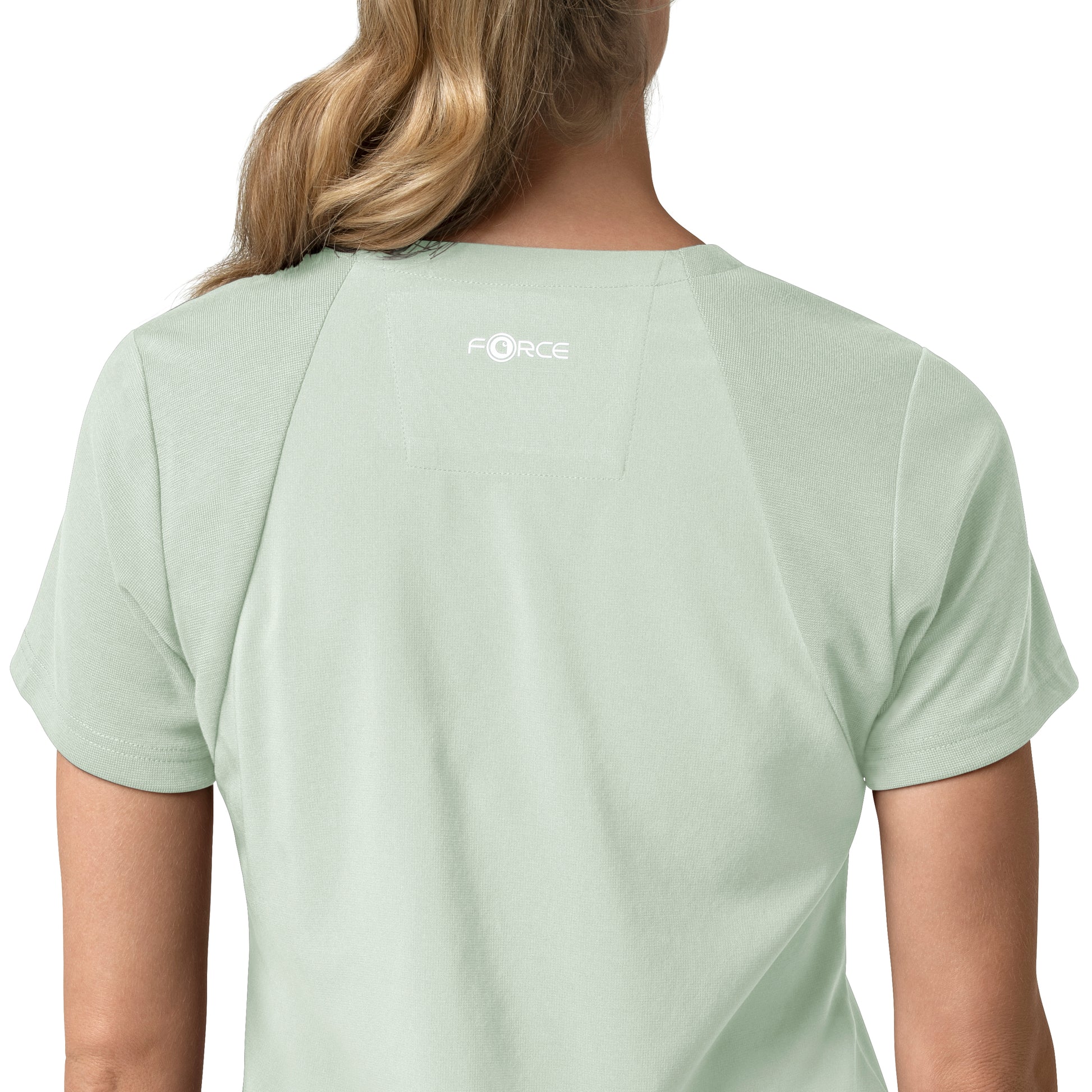 Force Cross-Flex C13210 Women's Flex Panel V-Neck Scrub Top Big Sky