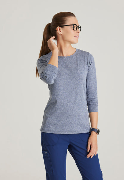 Barco One BOK804 Accelerate Layering Tee Indigo Heather