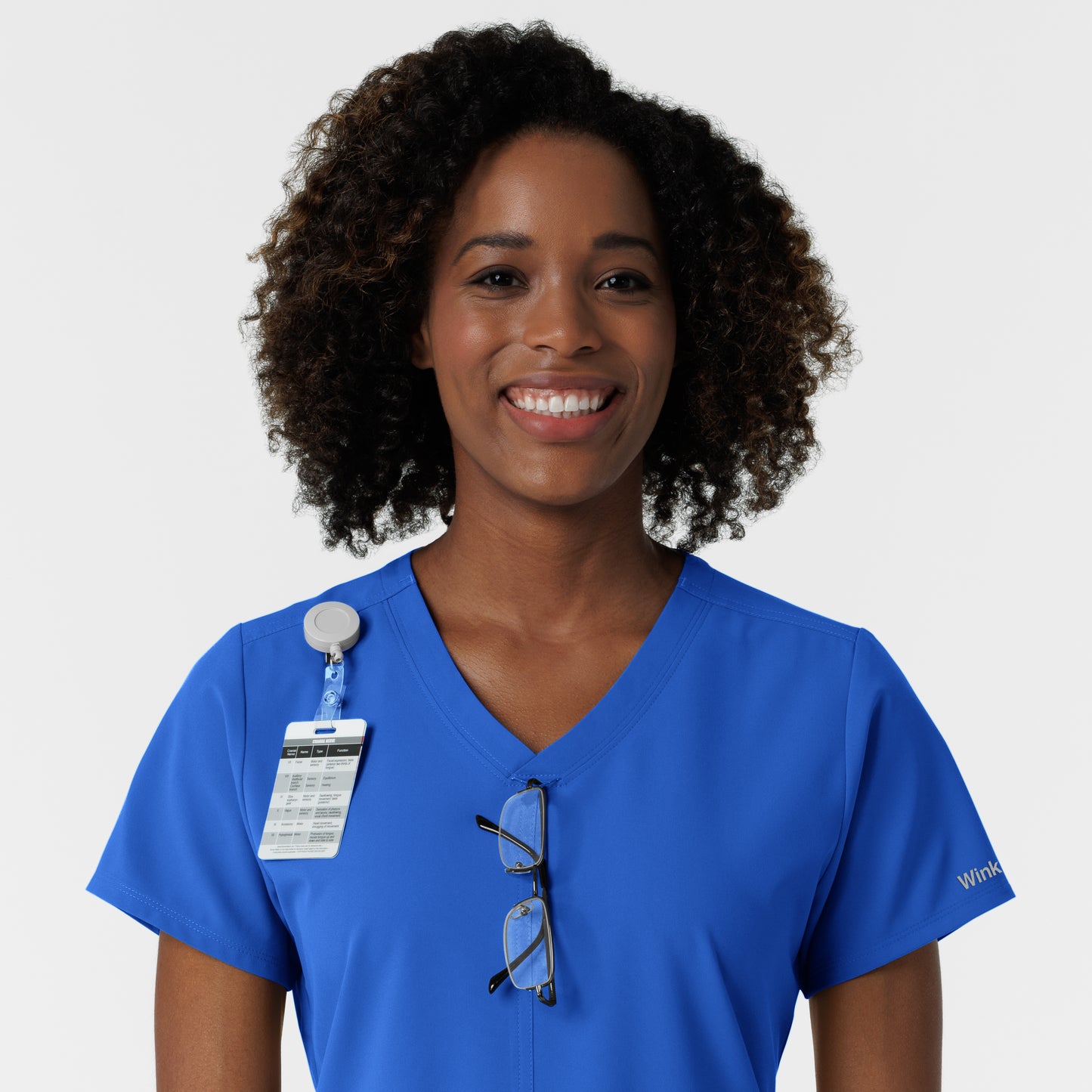 NURTUR 6180 Women's V-Neck Scrub Top Royal
