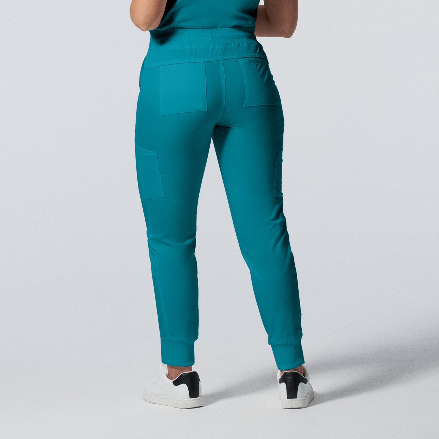 ProFlex LB406 Women's Jogger Scrub Pants Teal Image