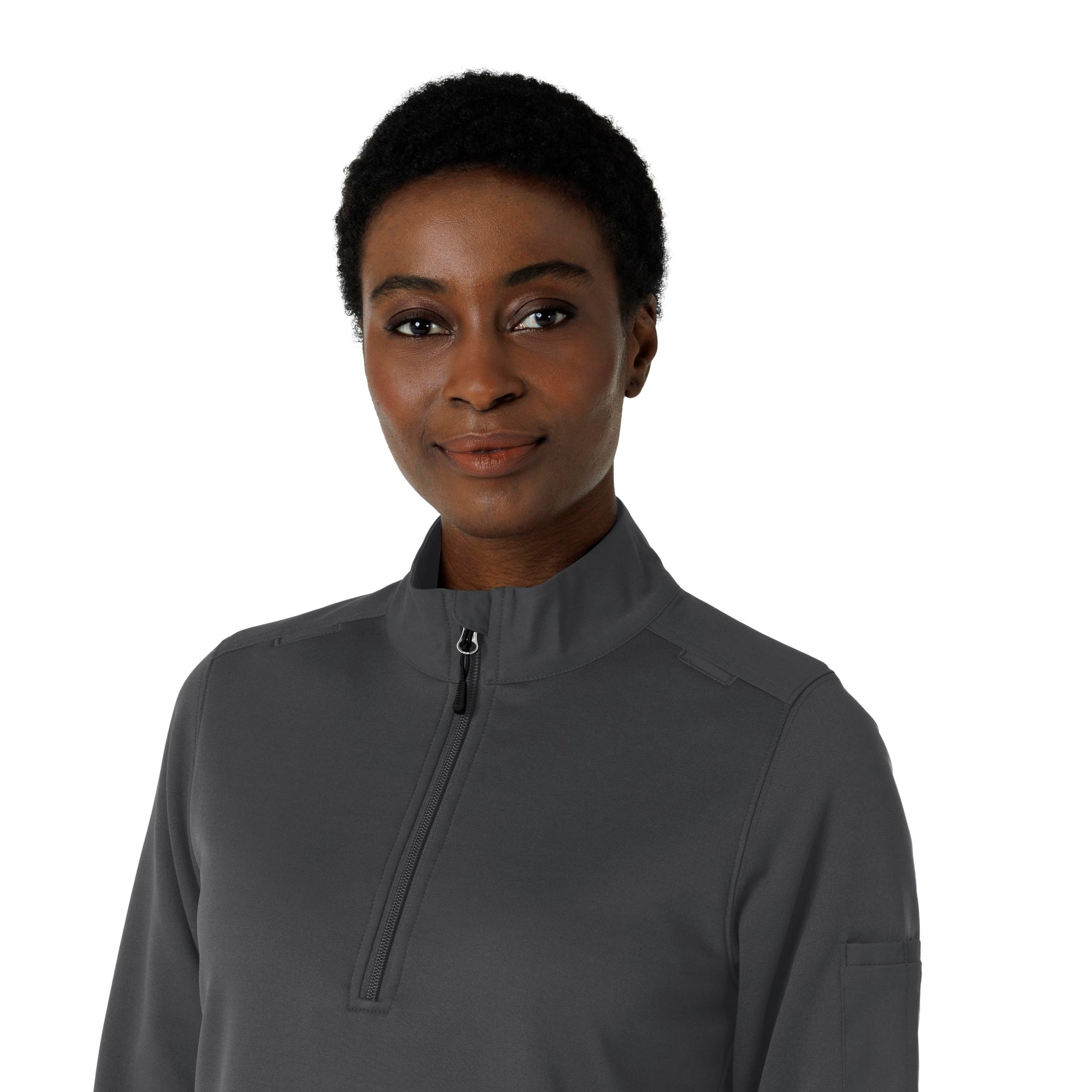 Rugged Flex C82912 Women's Half Zip Pewter