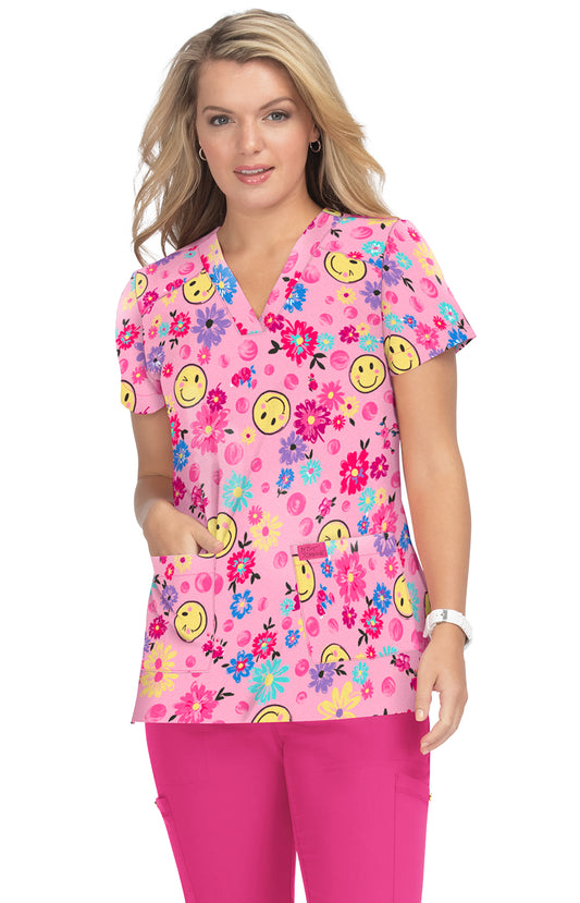 Betsey Johnson B120PR Bell Top A Smile A Day