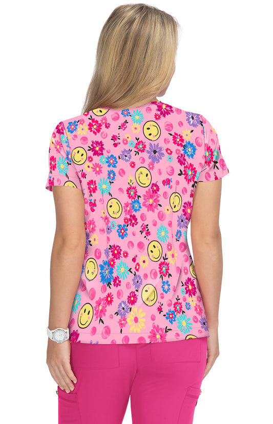 Betsey Johnson B120PR Bell Top A Smile A Day