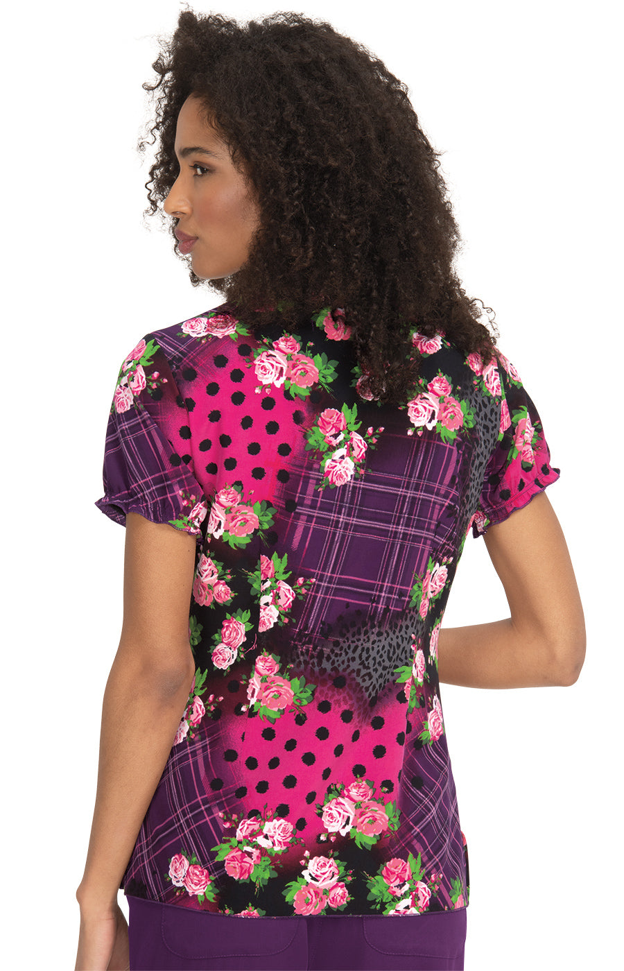 Betsey Johnson B123PR Blossom Top Playful Patchwork