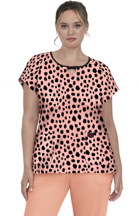 Betsey Johnson B129PR Sunflower Top Dalmatian