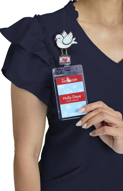 Betsey Johnson B131 Clary Top Navy