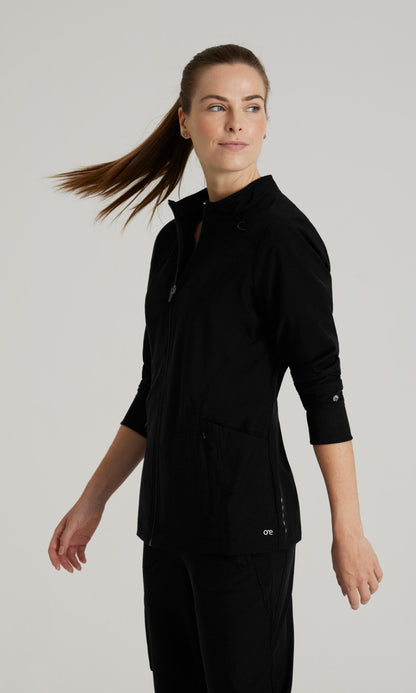 Barco One BOW894 Venture Scrub Jacket Black