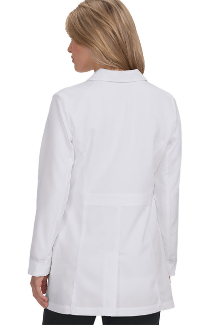 Betsey Johnson B400 Marigold Lab Coat White