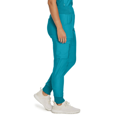 Forward LB401 Women's Jogger Scrub Pants Teal Image