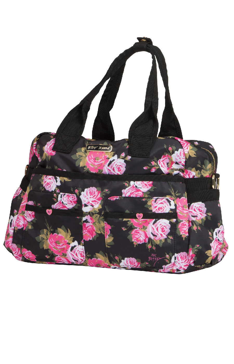 Betsey Johnson BA135 Betsey Printed Utility Bags Beautiful Rose