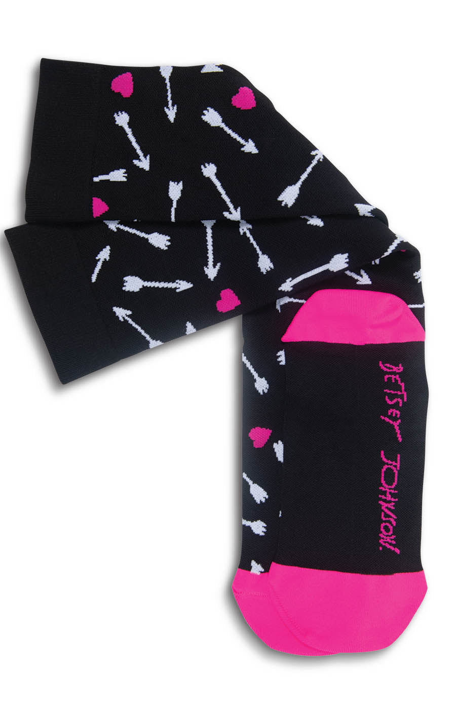 Betsey Johnson BA155 Betsey Compression Socks 1-pk Arrow