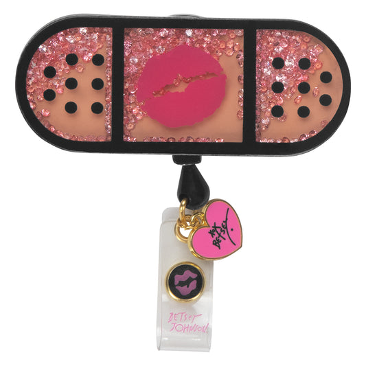 Betsey Johnson BA156 Betsey Retractable Badges Betsey Band Aid