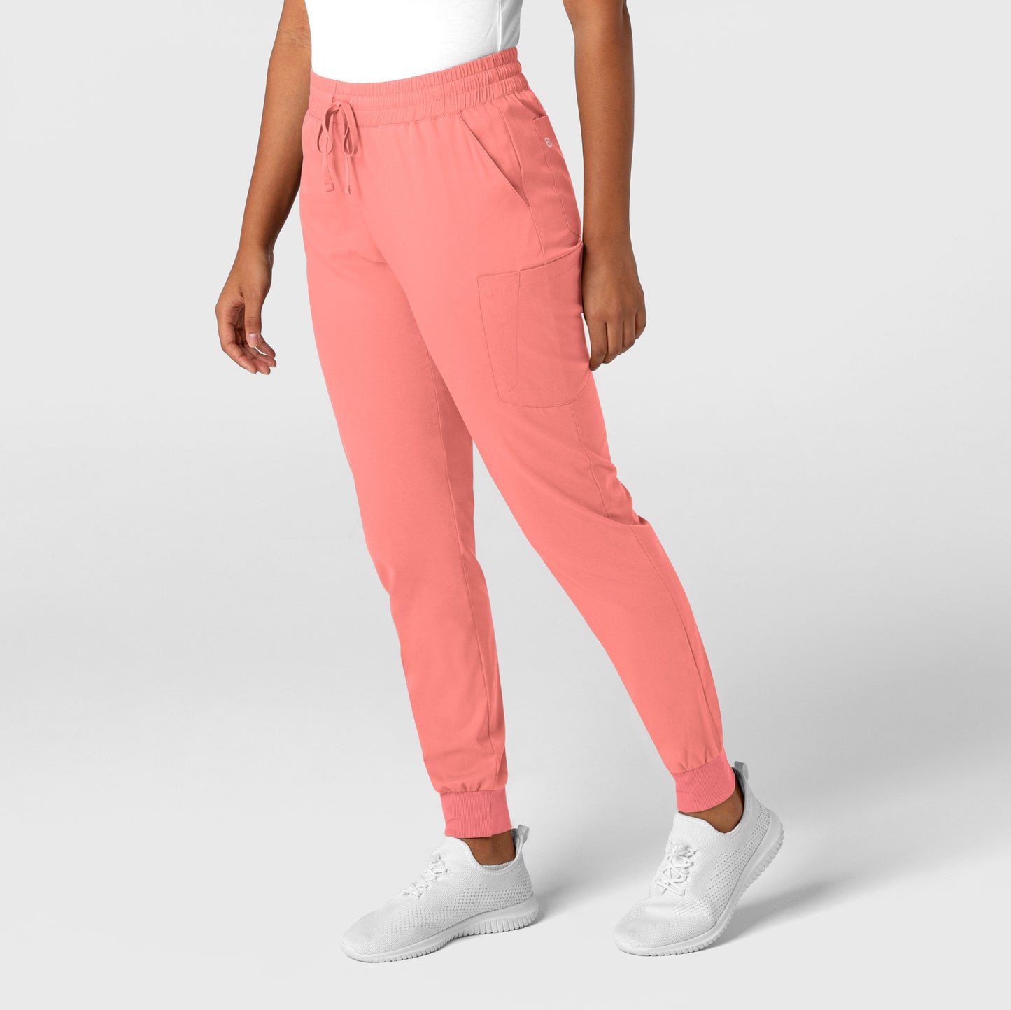 Boundless 5151 Women's Jogger Scrub Pants Paradise Pink