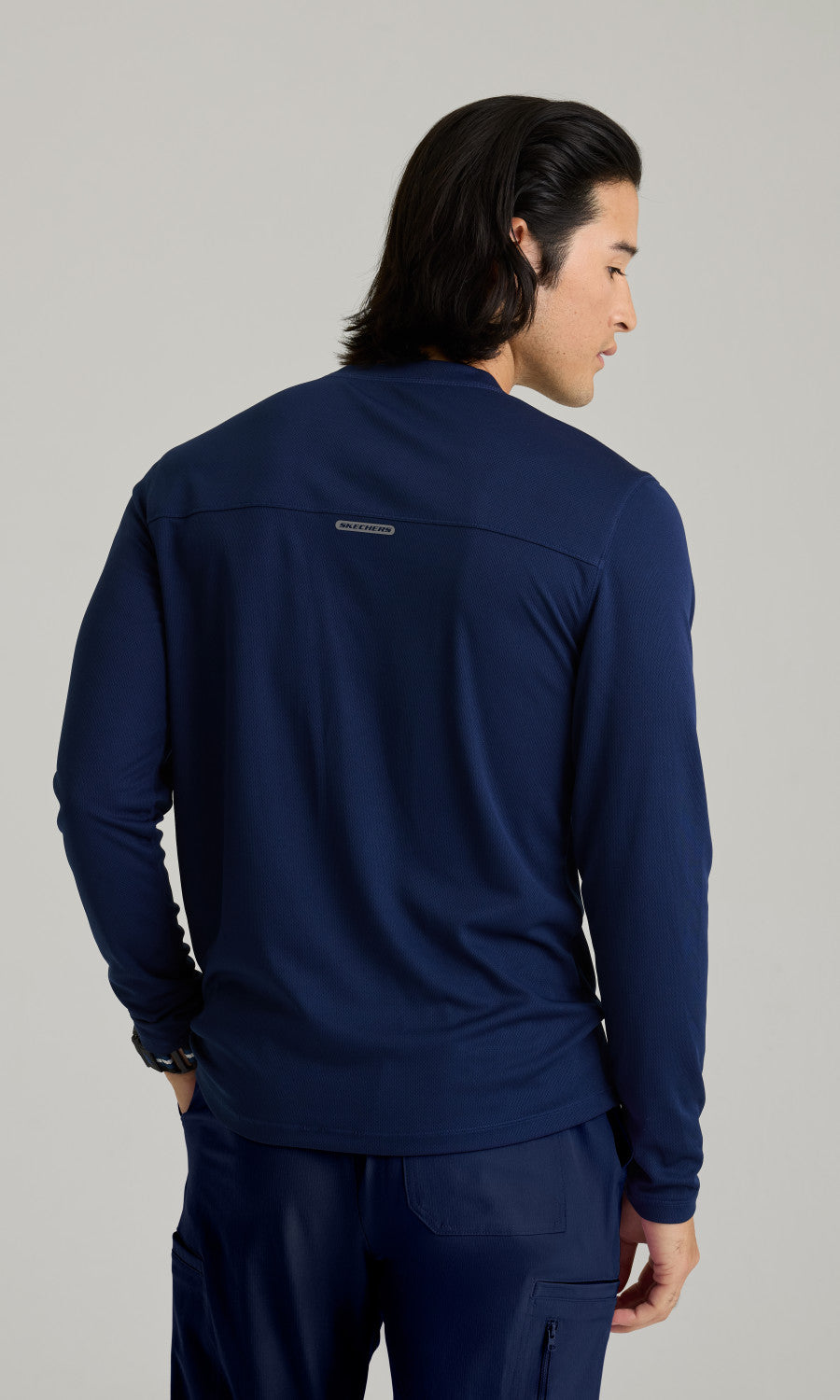 Skechers SKK806 David Underscrub Navy - back