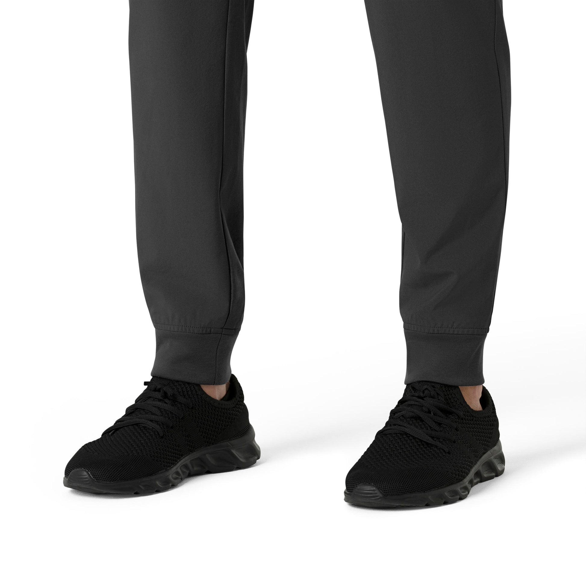 Force Cross-Flex C56310 Men's Jogger Scrub Pant Black Model Image Alternate | Carhartt