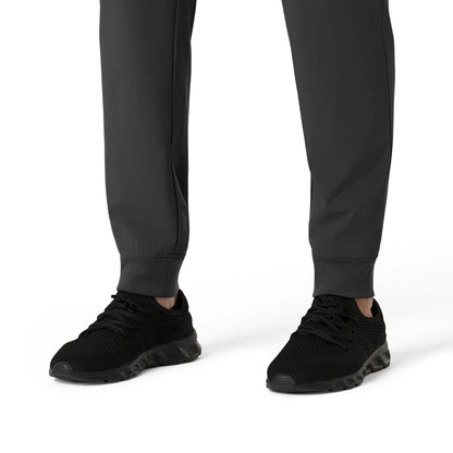 Force Cross-Flex C56310 Men's Jogger Scrub Pants Black Model Image Alternate | Carhartt