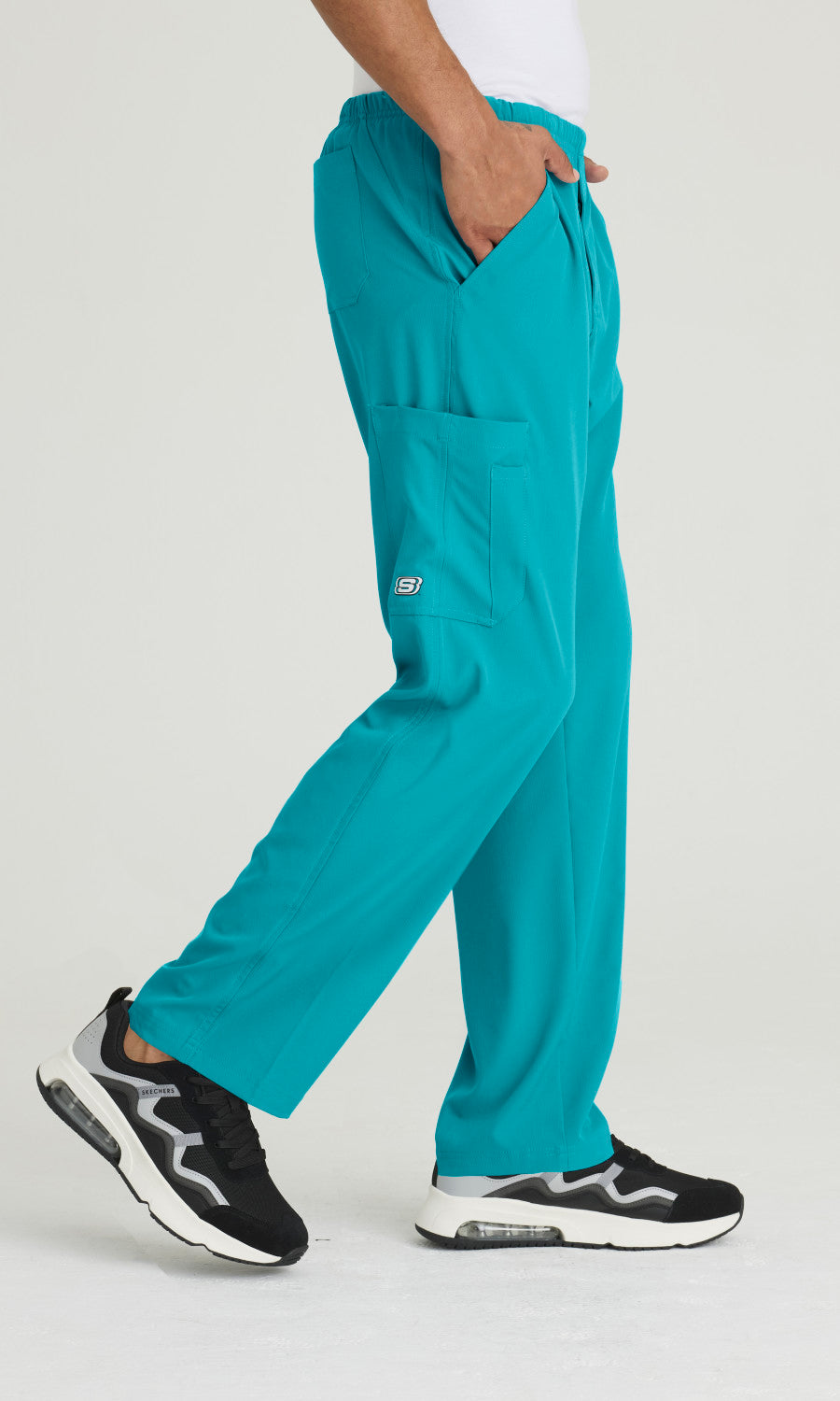 Skechers SK0215 Structure Scrub Pants Teal